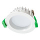 8W LED 700lm Downlight Dimmable IP44 Tri Colour 85mm White 8W LED 700lm Downlight Dimmable IP44 Tri Colour 85mm White
